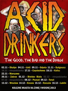 acid drinkers - wrocław 13.12.2012